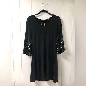 ROZ & ALI BLACK PEARL DRESS